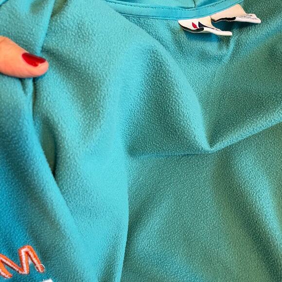 MAJESTIC Miami Dolphins Men's Full Zip Hoodie Jacket Size 4XL - Picture 6 of 12